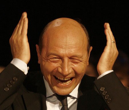 Traian Basescu dopo la vittoria al referendum