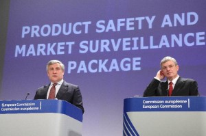 Antonio Tajani e Tonio Borg