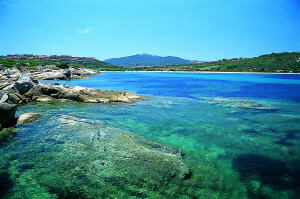 La costa sarda vicino a Palau