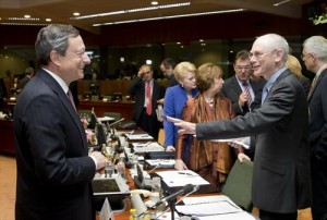 Mario Draghi e Herman van Rompuy