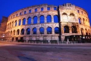 Roma anphitheatre in Pula