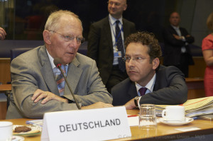 Schaeuble Dijsselbloem Eurogruppo