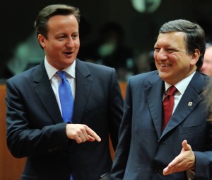 Jos Manuel Barroso, President of the EC participates at the Informal Dinner of the EU Council of 23 May 2012