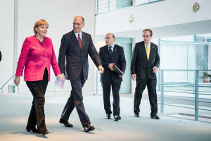 letta e merkel