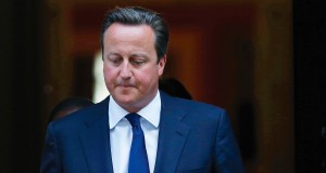 Britain's Prime Minister Cameron leaves 10 Downing Street in London