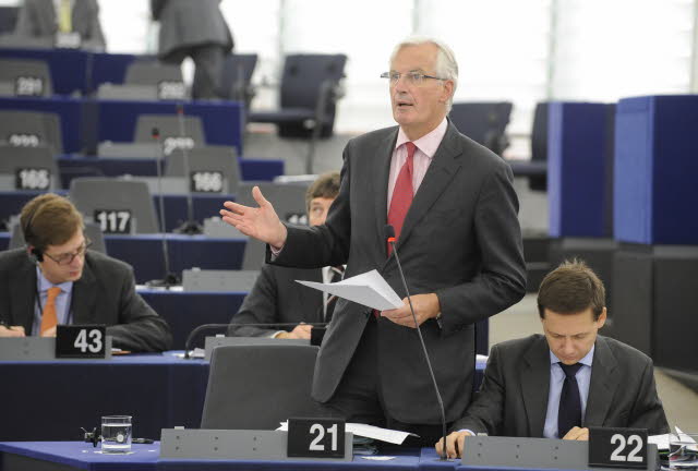 Michel Barnier in audizione al parlamento di Strasburgo © European Union 2013 EP