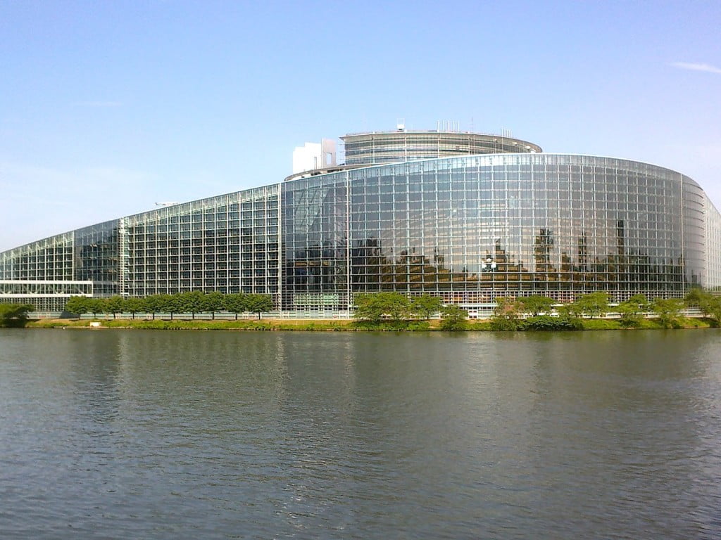 La sede del Parlamento a Strasburgo