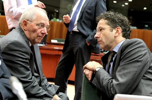 Wolfgang SCHAUBLE e Jeroen DIJSSELBLOEM