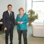 Renzi ricevuto da Merkel nel luglio scorso