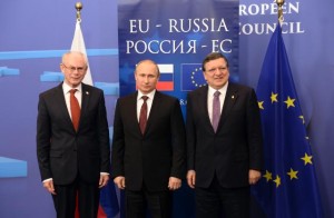 Van Rompuy, Putin e Barroso - ph. European Commission