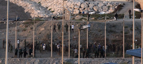 La frontiera a Ceuta