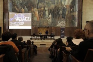 Un momento dell'evento alla Sapienza