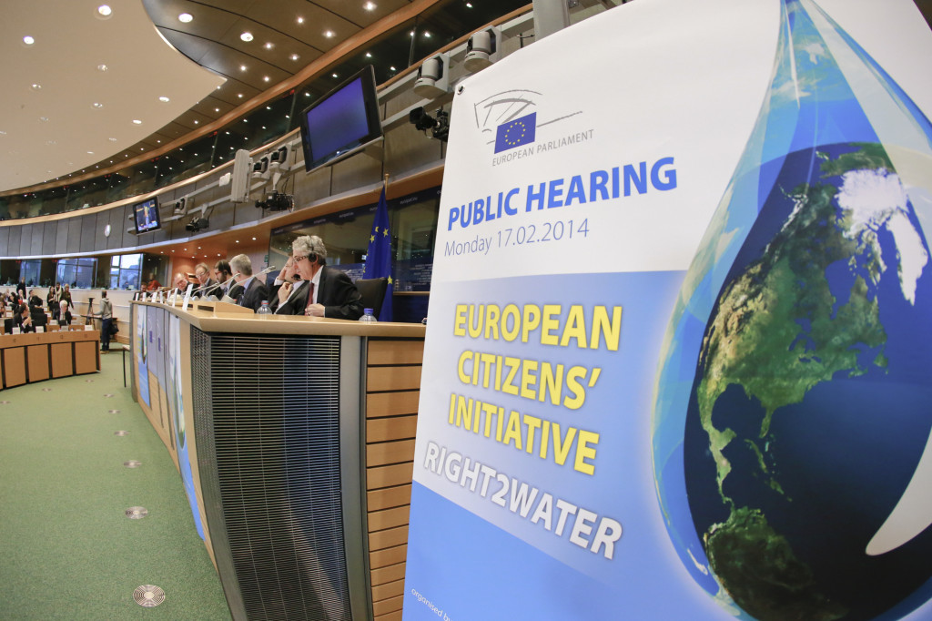 ENVI DEVE IMCO PETI Hearing on the European Citizens' Initiative ' Right2Water