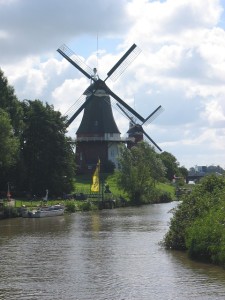 Mulini a vento nella Germania del Nord