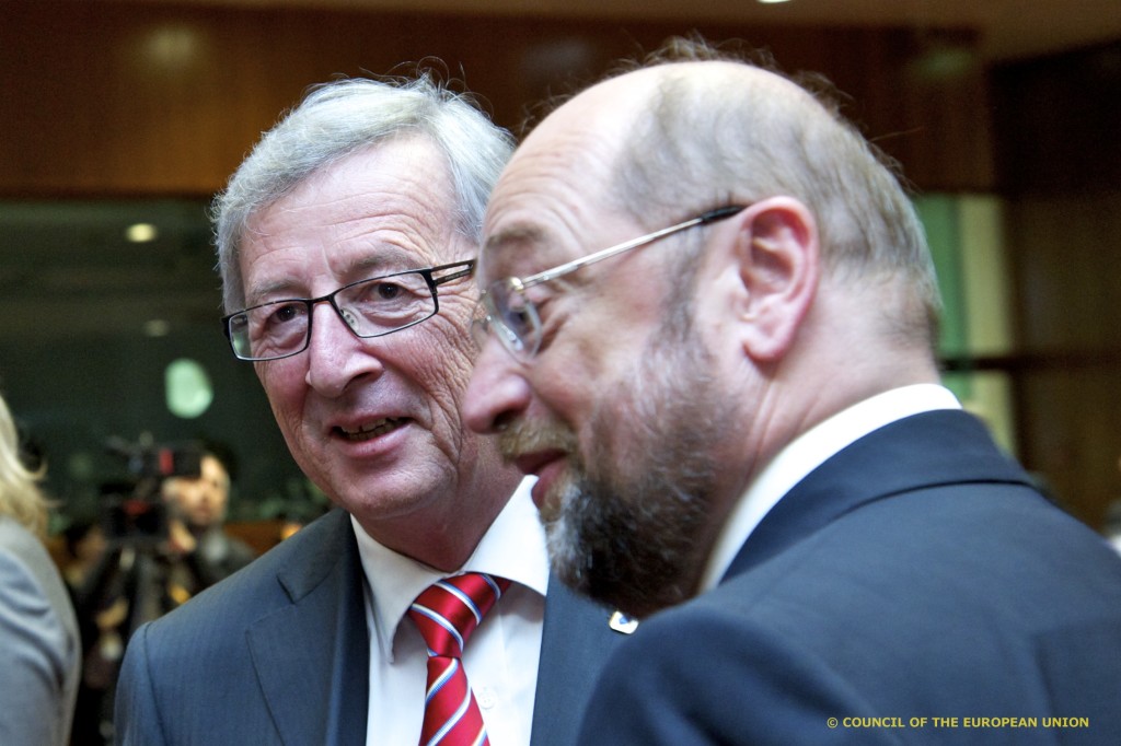 Juncker e Schulz