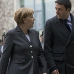 Renzi e Merkel a marzo