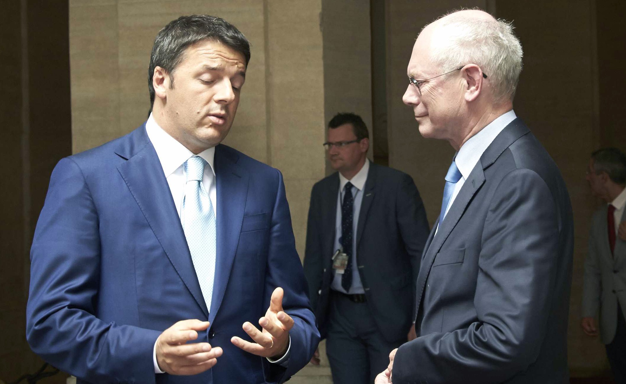 Renzi e van Rompuy