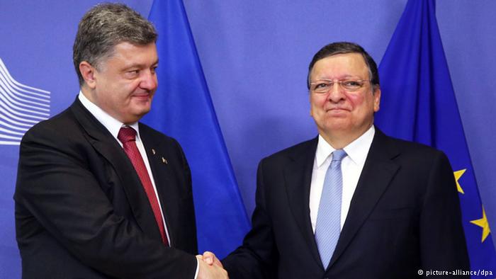 Poroshenko e Barroso