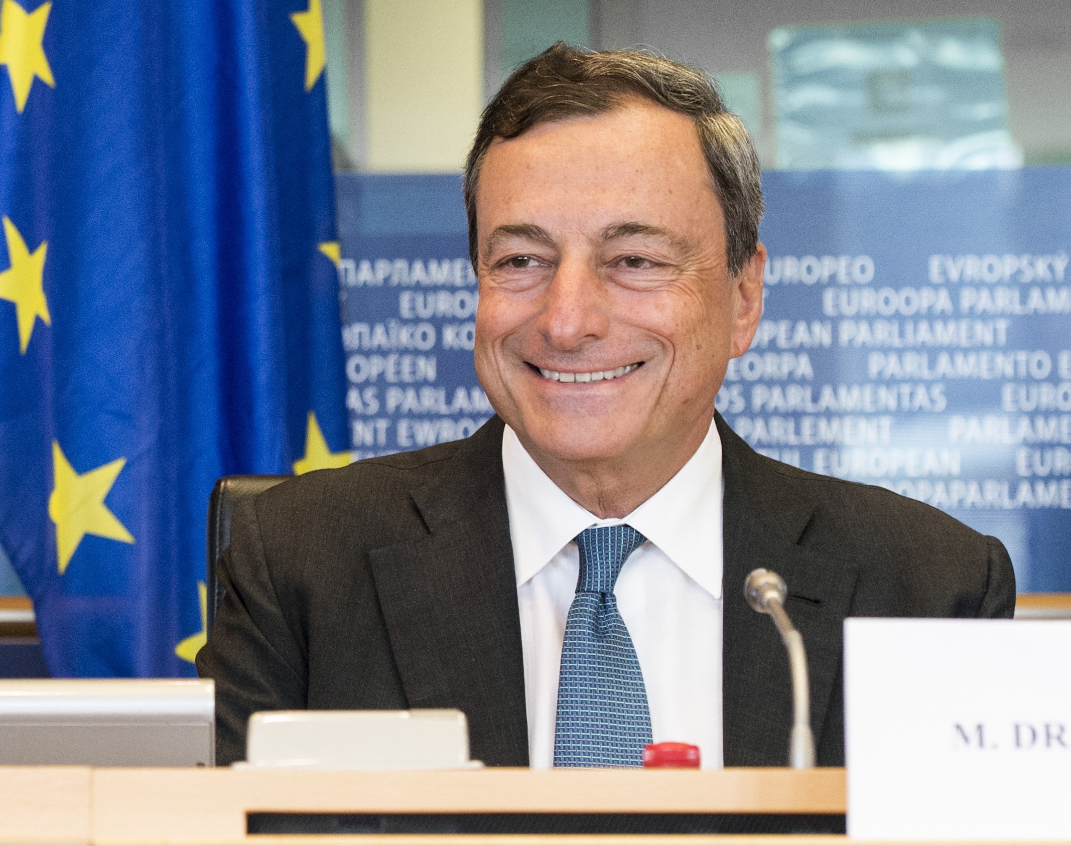 Mario Draghi in audizione al Parlamento europeo