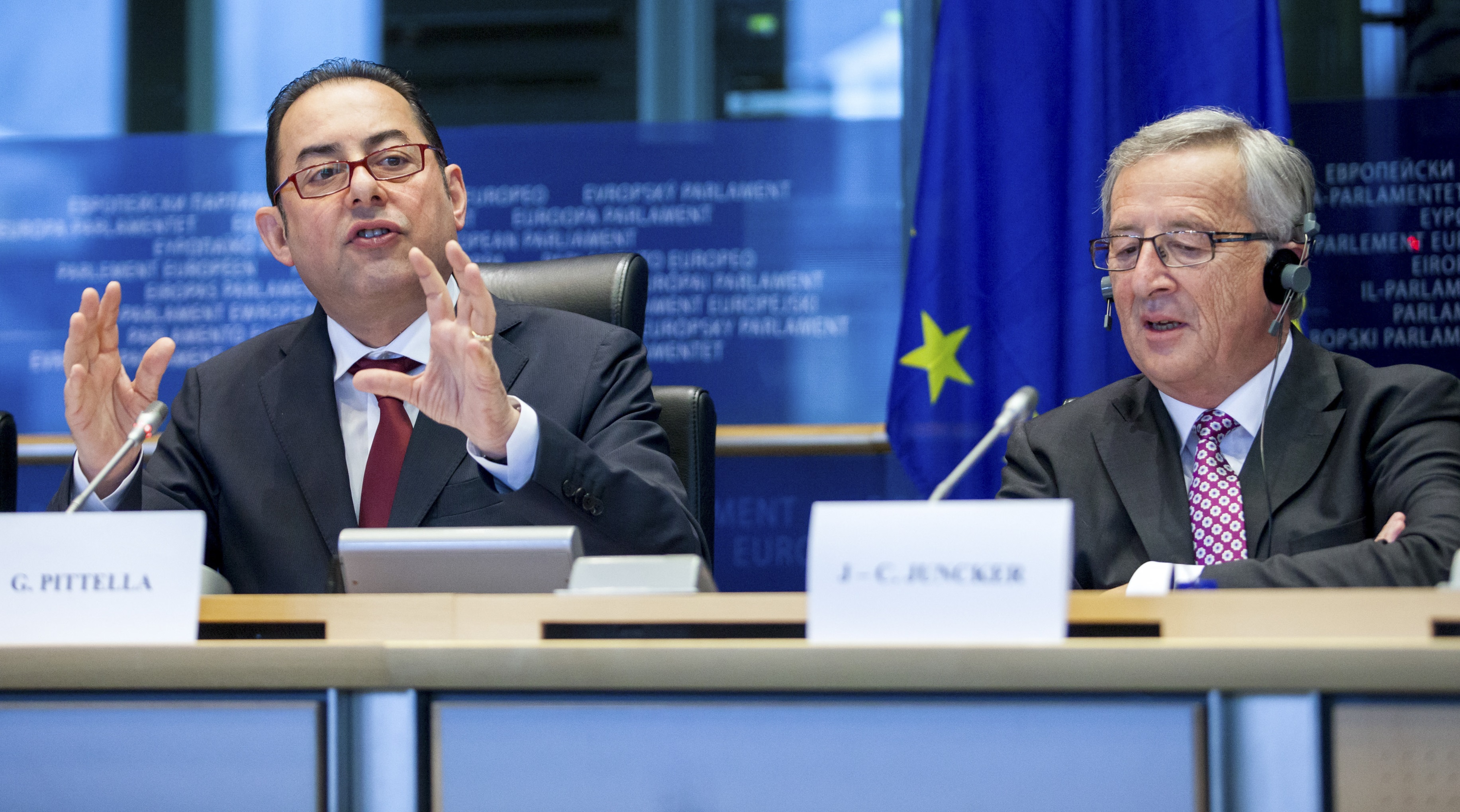 Pittella e Juncker