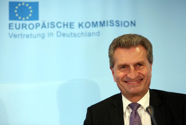 Il tedesco Gunther Oettinger