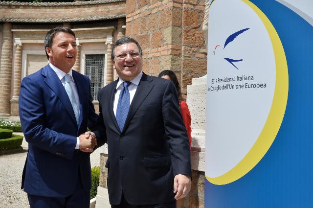 Renzi e Barroso