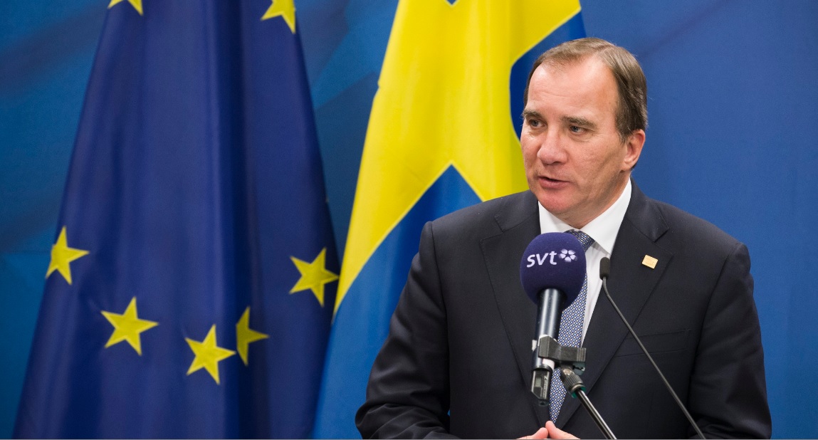 Il premier svedese Stefan Lofven