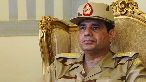 Il presidente dell'Egitto, il generale Abdul Fattah al-Sisi