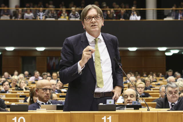 Guy Verhofstadt - foto Parlamento europeo