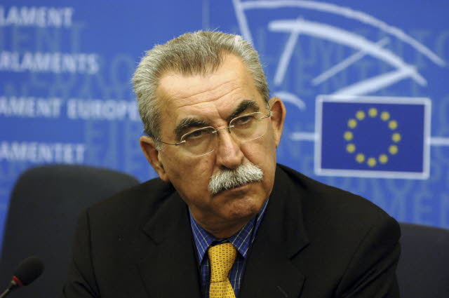 Giulietto Chiesa - foto Parlamento europeo