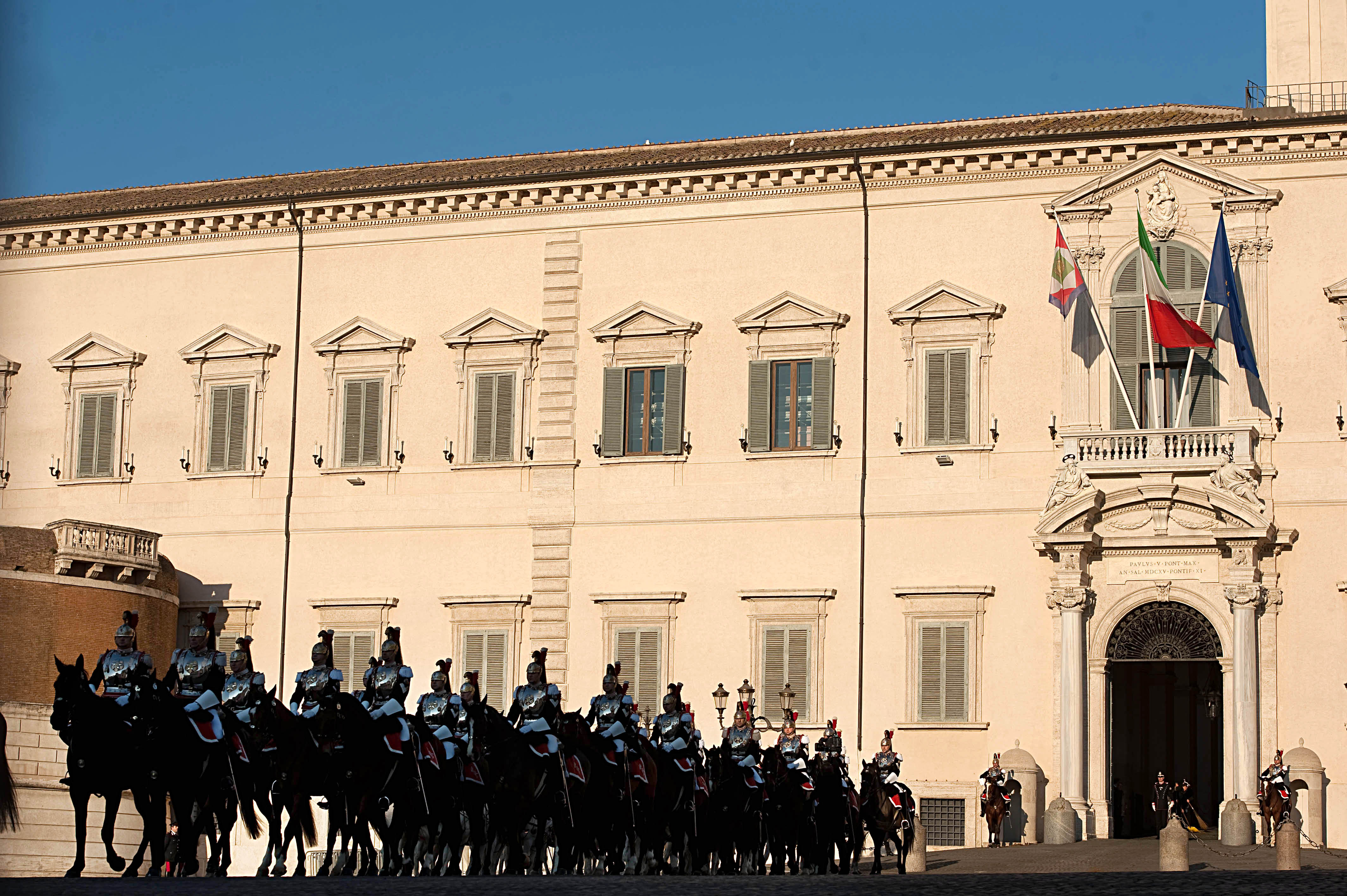 Il palazzo del Quirinale