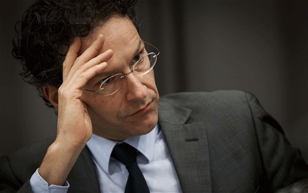 Il presidente dell'Eurogruppo, Jeroen Dijsselbloem