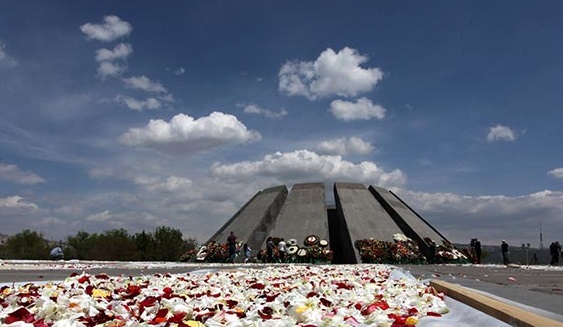 Il memoriale del genocidio armeno a Yerevan