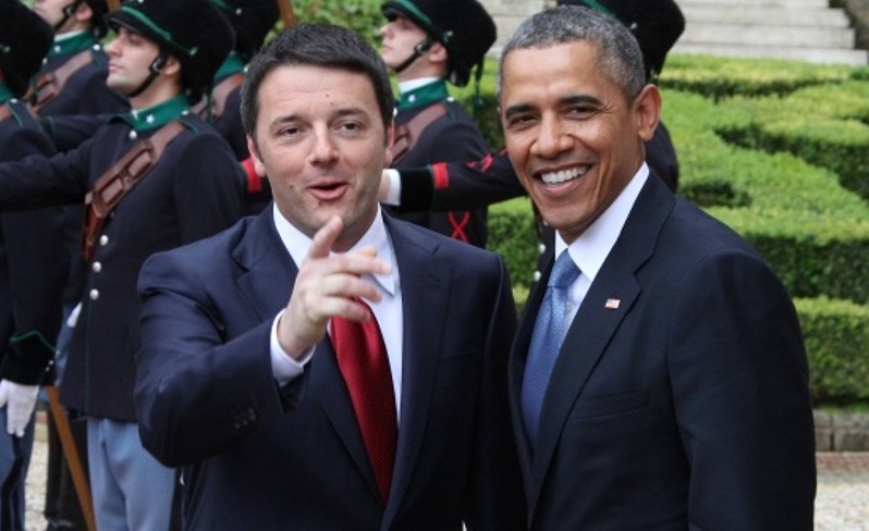 Renzi e Obama