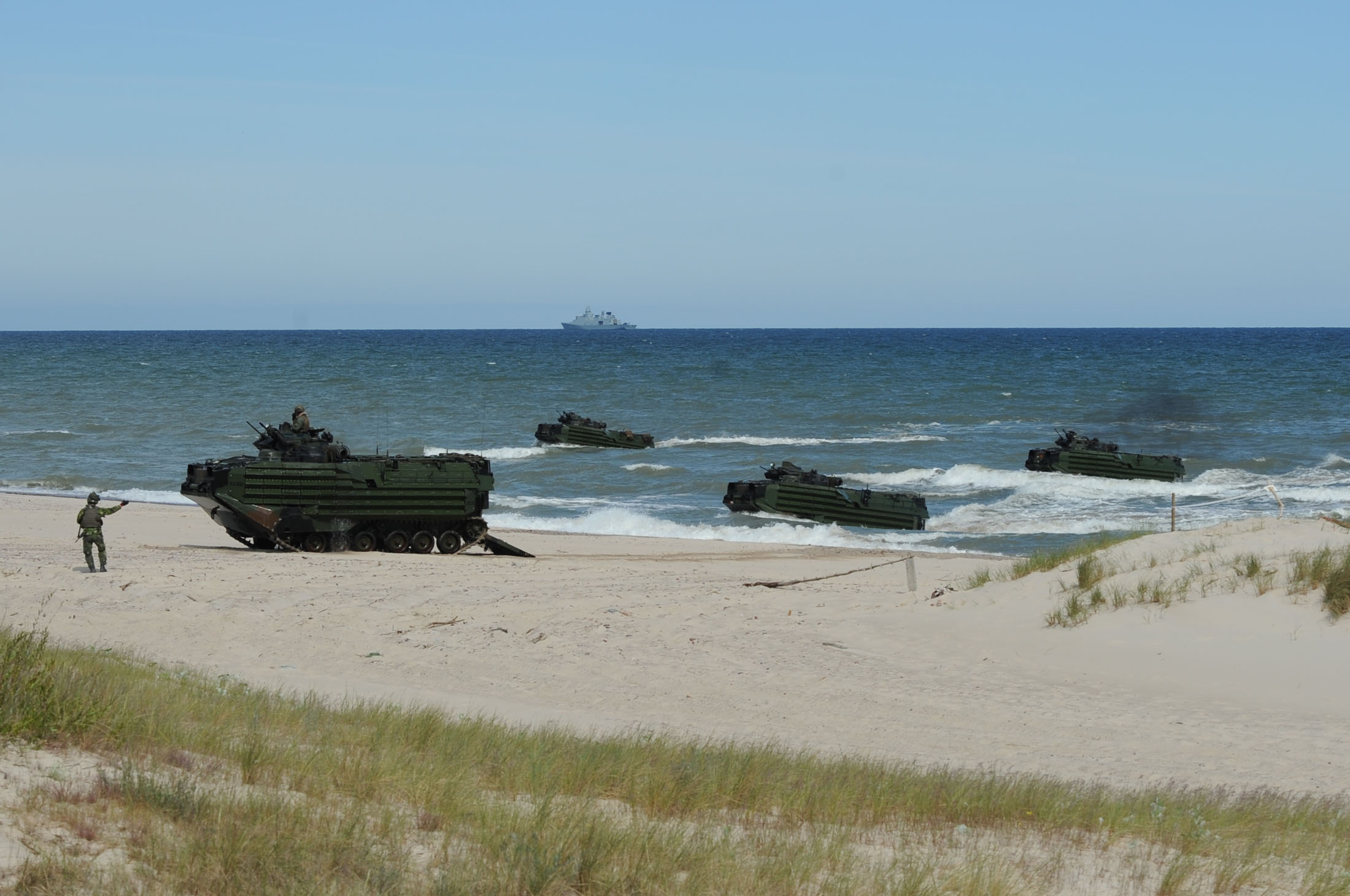 Esercitazione della Nato nel nord della Polonia eseguita il 17 giugno 2015 - foto Nato