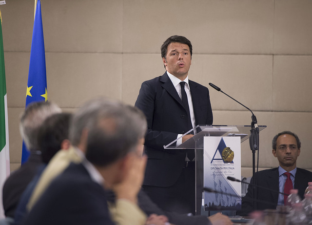 Il premier Renzi alla XI Conferenza degli ambasciatori italiani (Fonte: Palazzo Chigi)