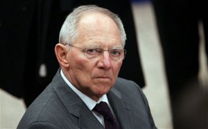 Il ministro delle Finanze tedeco Wolfgang Schauble