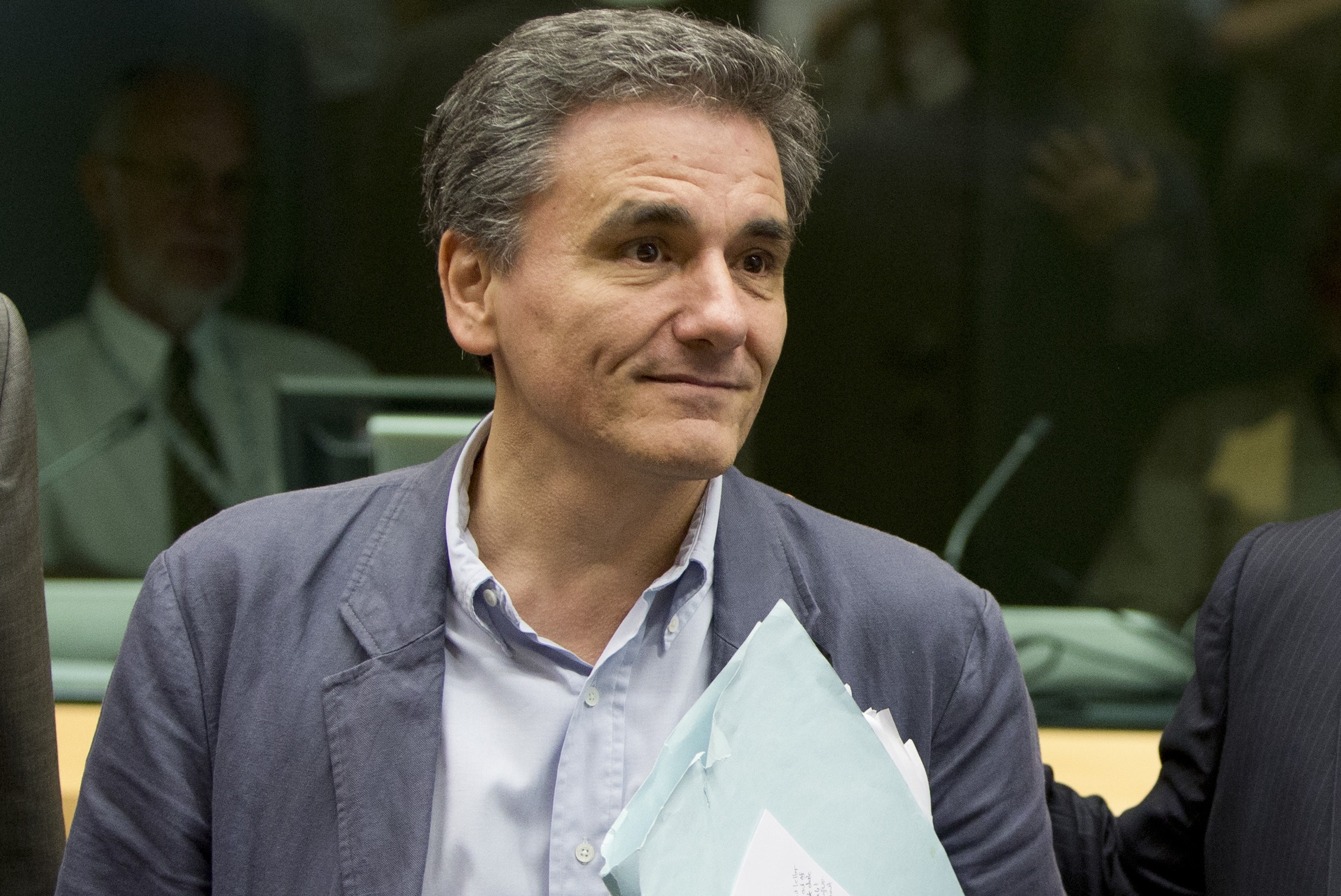 Il ministro delle Finanze greco Euclid Tsakalotos