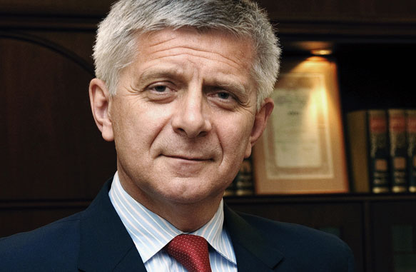 Il governatore della Banca centrale polacca, Marek Belka