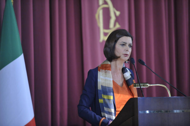 La presidente della Camera Laura Boldrini (Foto: Battaglia, Fonte: Camera dei deputati)