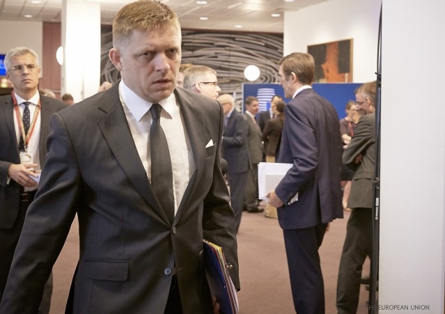 Il premier slovacco Robert Fico