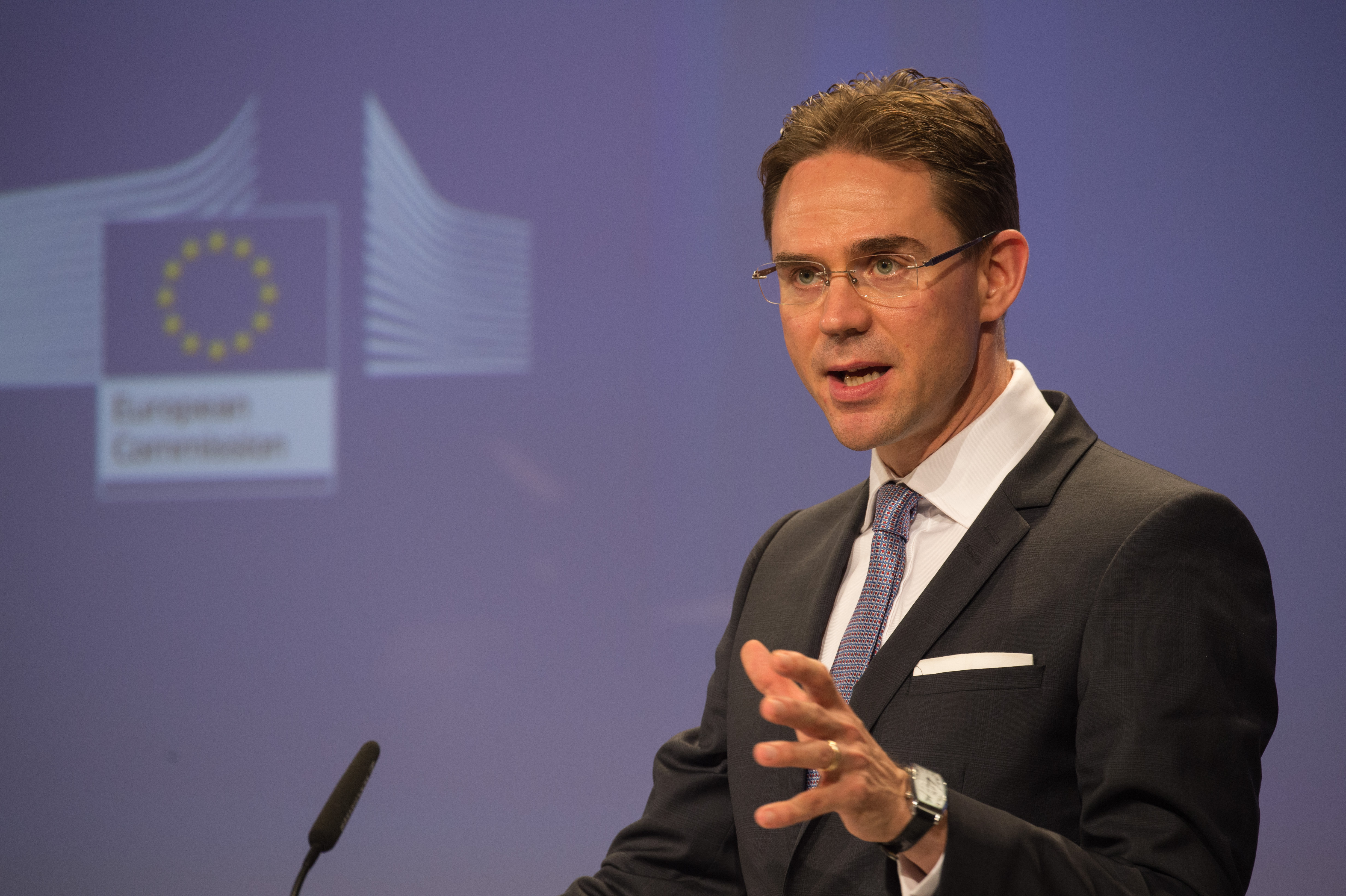 Il commissario per la Crescita e gli investimenti, il finlandese Jyrki Katainen