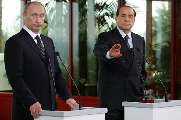 Putin Berlusconi