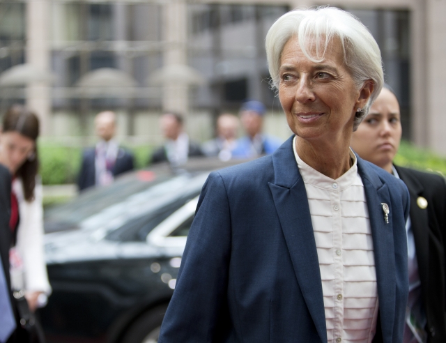 La direttrice del Fmi Christine Lagarde - foto Consiglio Ue