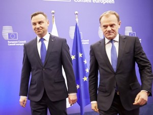 Tusk Duda Polonia