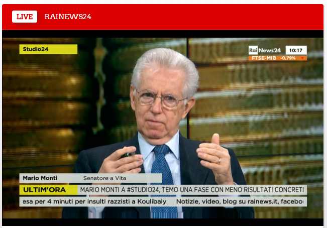 Mario Monti, Matteo Renzi, Ue, Europa, Commissione europea