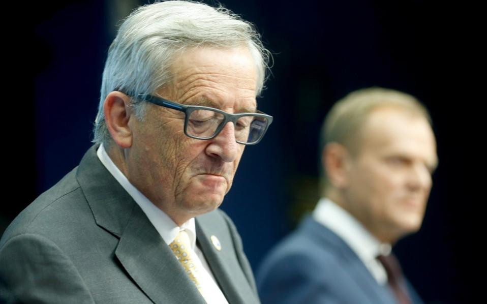 Juncker Tusk schengen