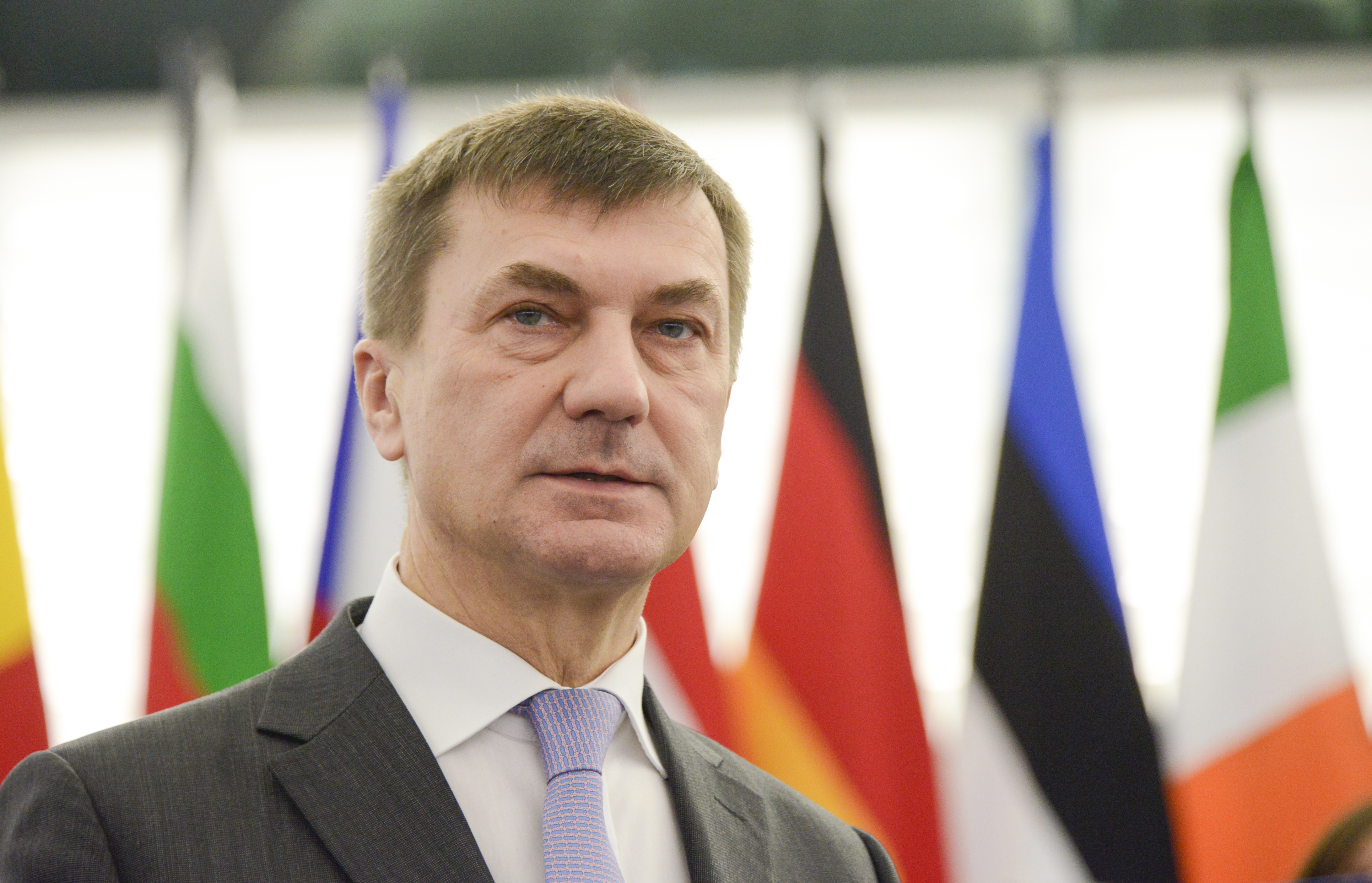 Andrus Ansip - fonte: Parlamento europeo