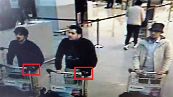 Bruxelles, foto, attenbtati, terroristi, aeroporto, metropolitana