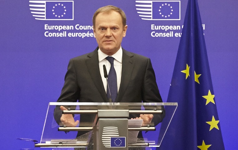 Brexit Tusk Johnson Hitler